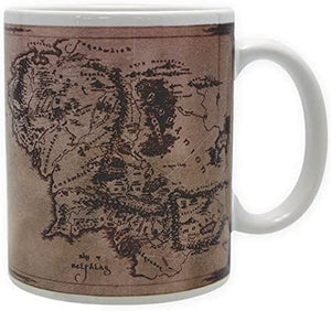 Golden Discs Posters & Merchandise Lord Of The Rings: Map of Middle Earth [Mug]