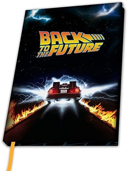 Golden Discs Posters & Merchandise Back to The Future Delorean A5 [Notebook]