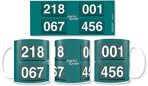 Golden Discs Mugs Squid Game - Numbers [Mug]