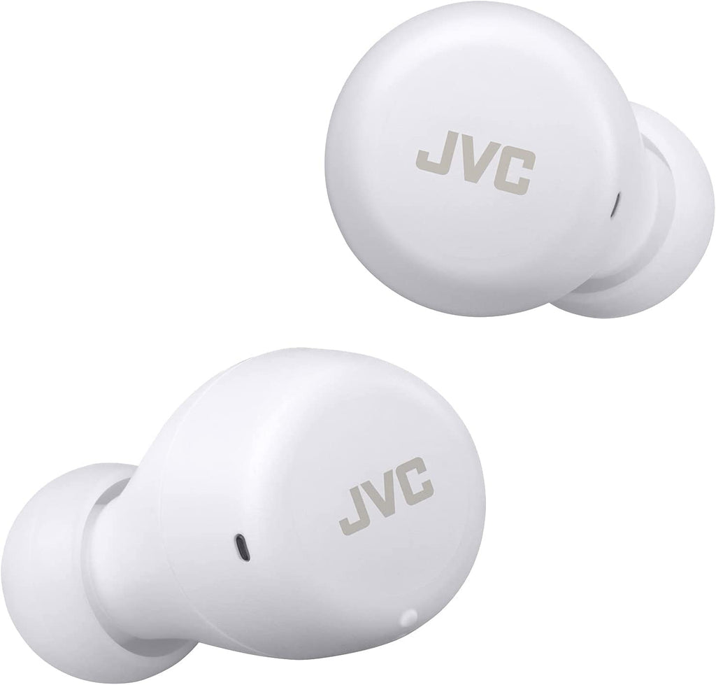 Golden Discs Accessories JVC HA-A5T Gumy Mini True Wireless Earbuds with mic - White [Accessories]