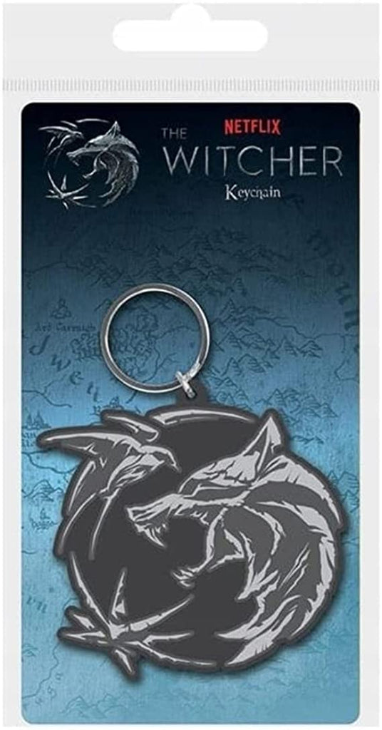 Golden Discs Posters & Merchandise The Witcher - Wolf Swallow Star [Keychain]