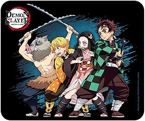 Golden Discs Posters & Merchandise Demon Slayer Group Flexible Mouse Mat [Mousepad]