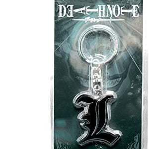 Golden Discs Keychain Death Note - Metal L Symbol [Keychain]