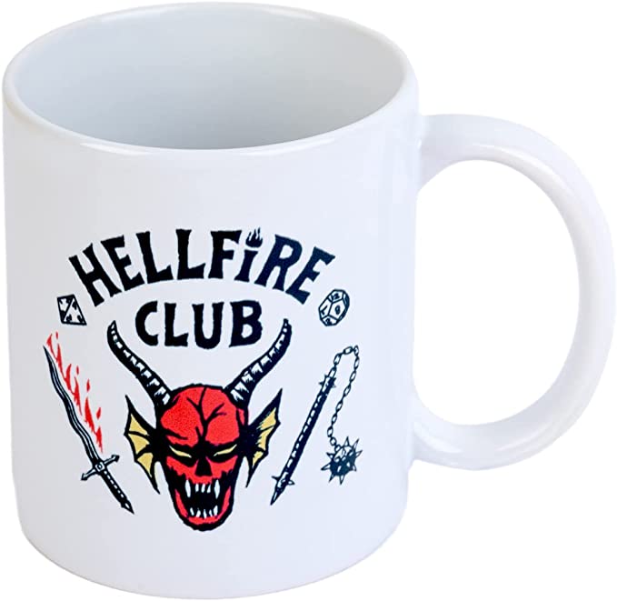 Golden Discs Mugs Hellfire Club Stranger Things - 35 cl/350 ml Ceramic [Mug]