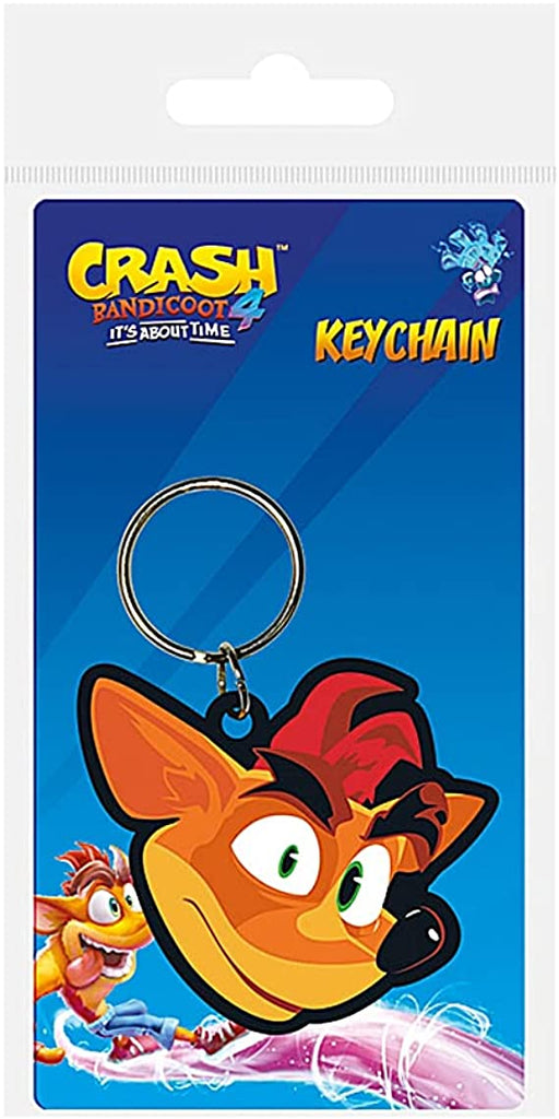 Golden Discs Keychain Crash Bandicoot - Crash Face [Keychain]