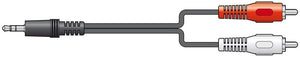 Golden Discs Accessories 3.5mm Aux to 2 RCA 1.2m [Accessories]