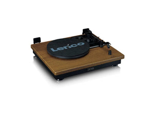 Golden Discs Tech & Turntables Lenco LS-100 - Turntable With Speakers (Wood) [Tech & Turntables]
