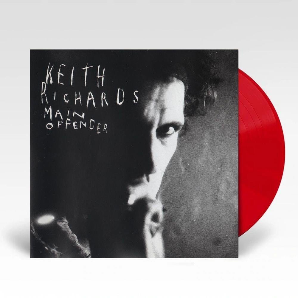Golden Discs VINYL Main Offender (2022 Remaster): - Keith Richards [Red Vinyl]