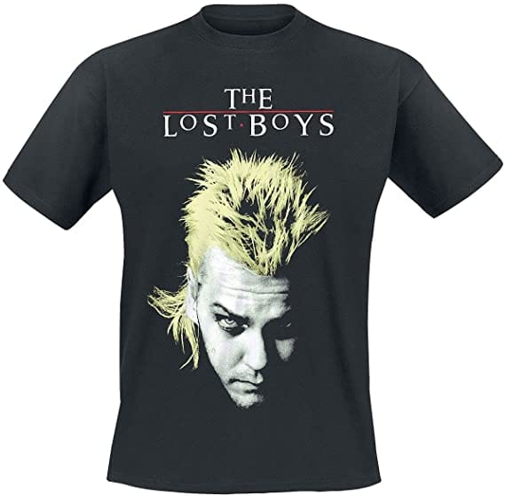 Golden Discs T-Shirts Lost Boys: David And Logo Adults - Black - XL [T-Shirts]