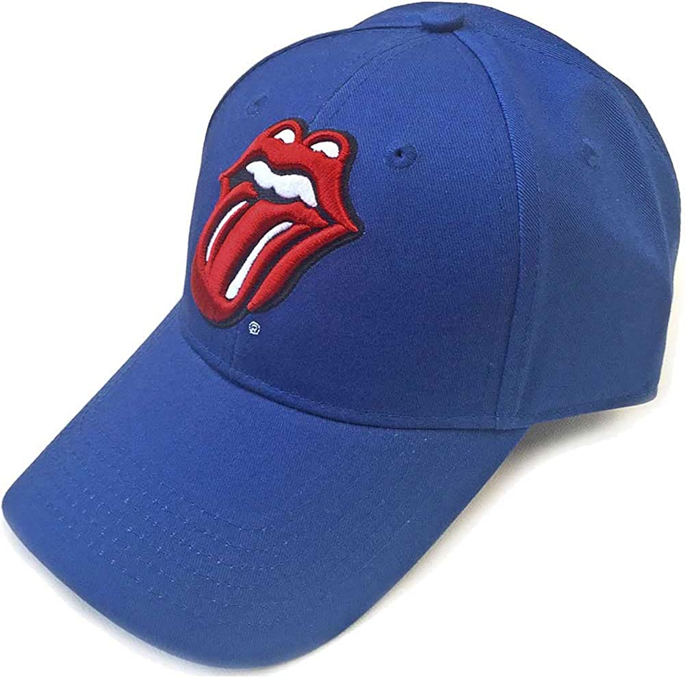 Golden Discs Posters & Merchandise Rolling Stones Baseball cap Classic Tongue Blue [Cap]