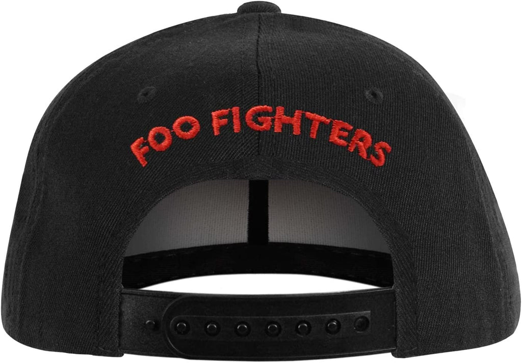 Golden Discs Posters & Merchandise Foo Fighters 'Red Circle Logo' (Black) Baseball [Cap]