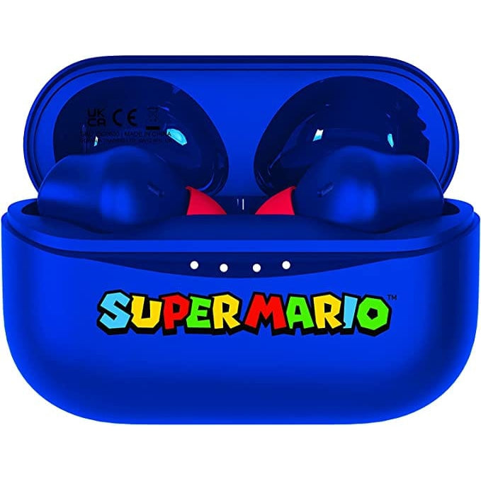 Golden Discs Accessories Nintendo Super Mario BLUE TWS Wireless Earphones [Accessories]