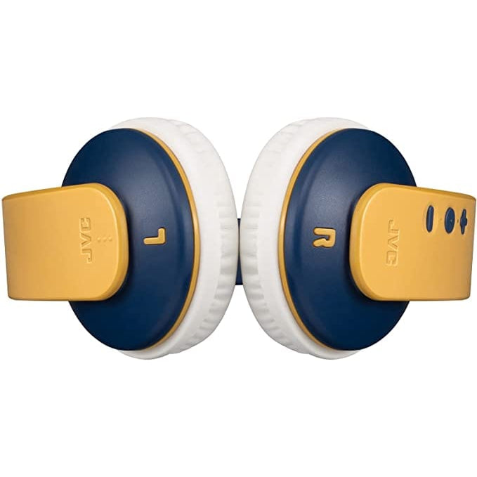 Golden Discs Accessories JVC HA-KD10W Wireless Tinyphones for Kids - Yellow/Blue [Accessories]