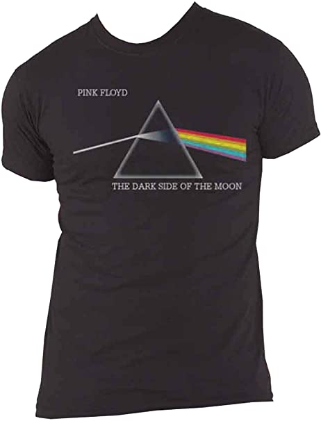Golden Discs T-Shirts Pink Floyd Dsotm Courier - Black - XL [T-Shirts]