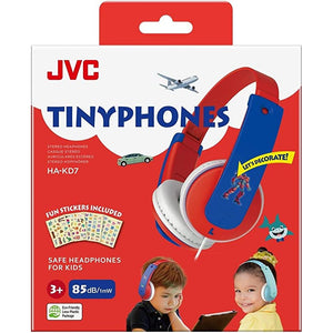 Golden Discs Accessories JVC Kids Headphones, Red [Accessories]