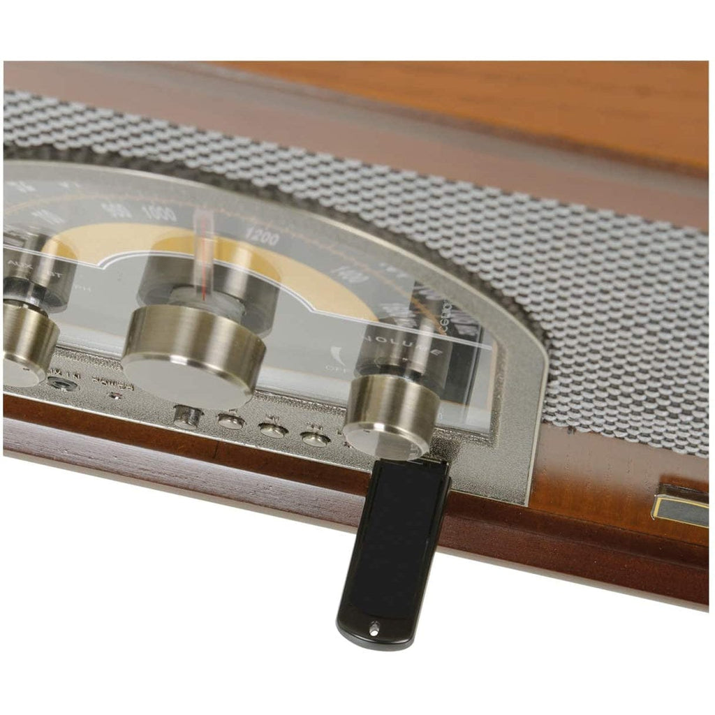 Golden Discs Tech & Turntables Trevi TT 1040 BT - Vintage Bluetooth Turntable (Wood) [Tech & Turntables]