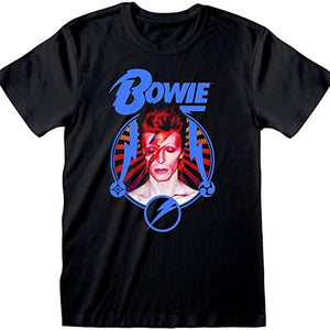 Golden Discs T-Shirts David Bowie: Starburst - Large [T-Shirts]