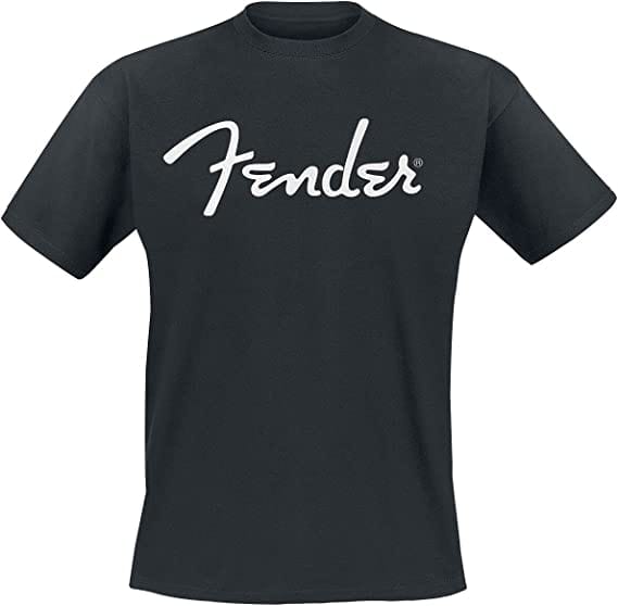 Golden Discs T-Shirts Fender Classic Logo - Small [T-Shirts]