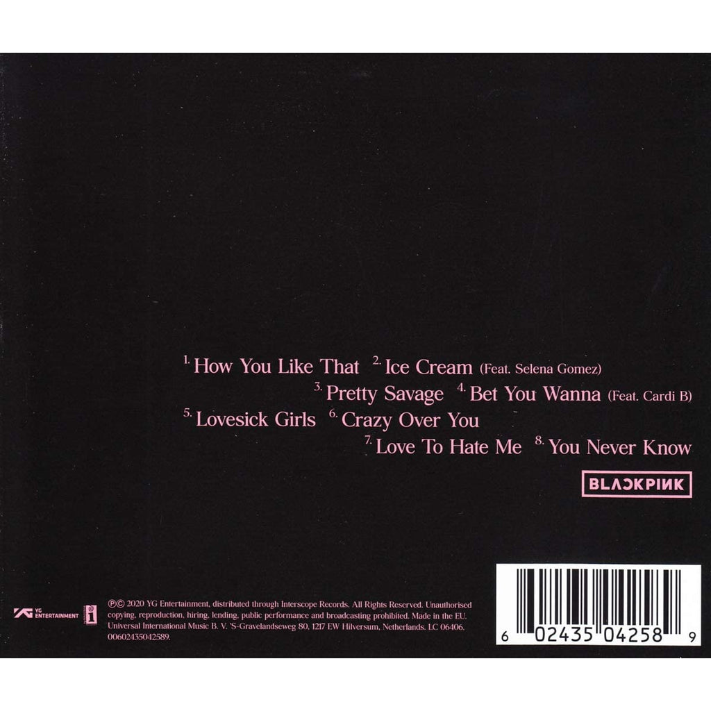 Golden Discs CD The Album:   - BLACKPINK [CD]
