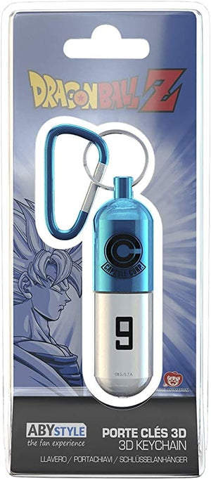 Golden Discs Keychain Dragonball 3D Capsule Blue [Keychain]