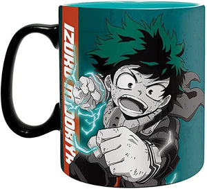 Golden Discs Posters & Merchandise My Hero Academia Izuku & Bakugo Mug Black/Red/Turquoise [Mug]