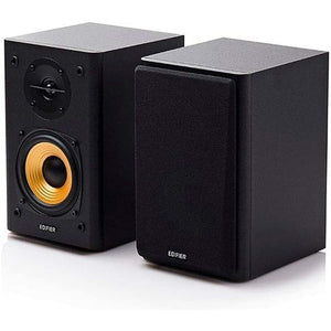 Golden Discs Tech & Turntables Edifier R1000T4 Active 2.0 bookshelf speaker system ideal TV, PC, Laptop, Computer, Hi-Fi (Black)Tech & Turntables]