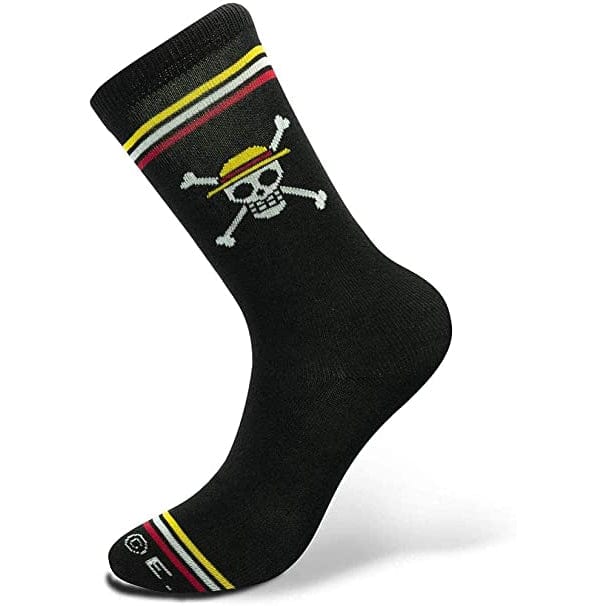 Golden Discs Socks ONE PIECE SOCKS BLACK SKULL [Socks]