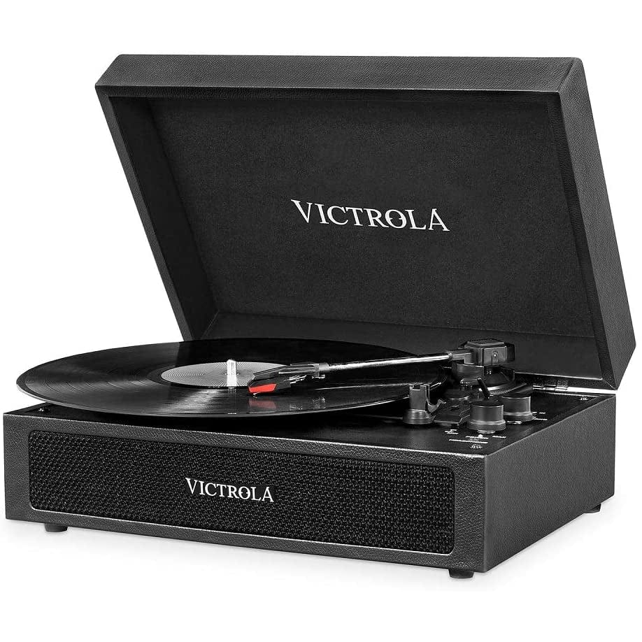 Golden Discs Tech & Turntables Victrola Premium - Bluetooth Turntable (Black) [Tech & Turntables]