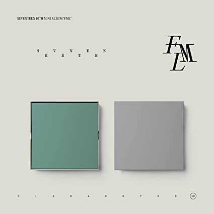 Golden Discs CD SEVENTEEN 10th Mini Album 'FML' (Fallen, Misfit, Lost) [CD]