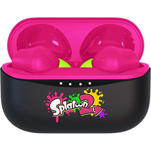 Golden Discs Accessories Splatoon 2 Wireless Bluetooth V5.0 Headphones for Children with Charging Case [Accessories]