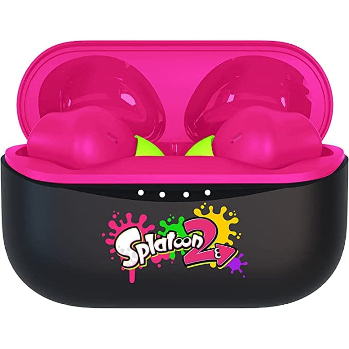 Golden Discs Accessories Splatoon 2 Wireless Bluetooth V5.0 Headphones for Children with Charging Case [Accessories]