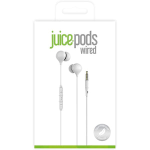Golden Discs Accessories Juice®Pods Wired Earphones - White [Accessories]