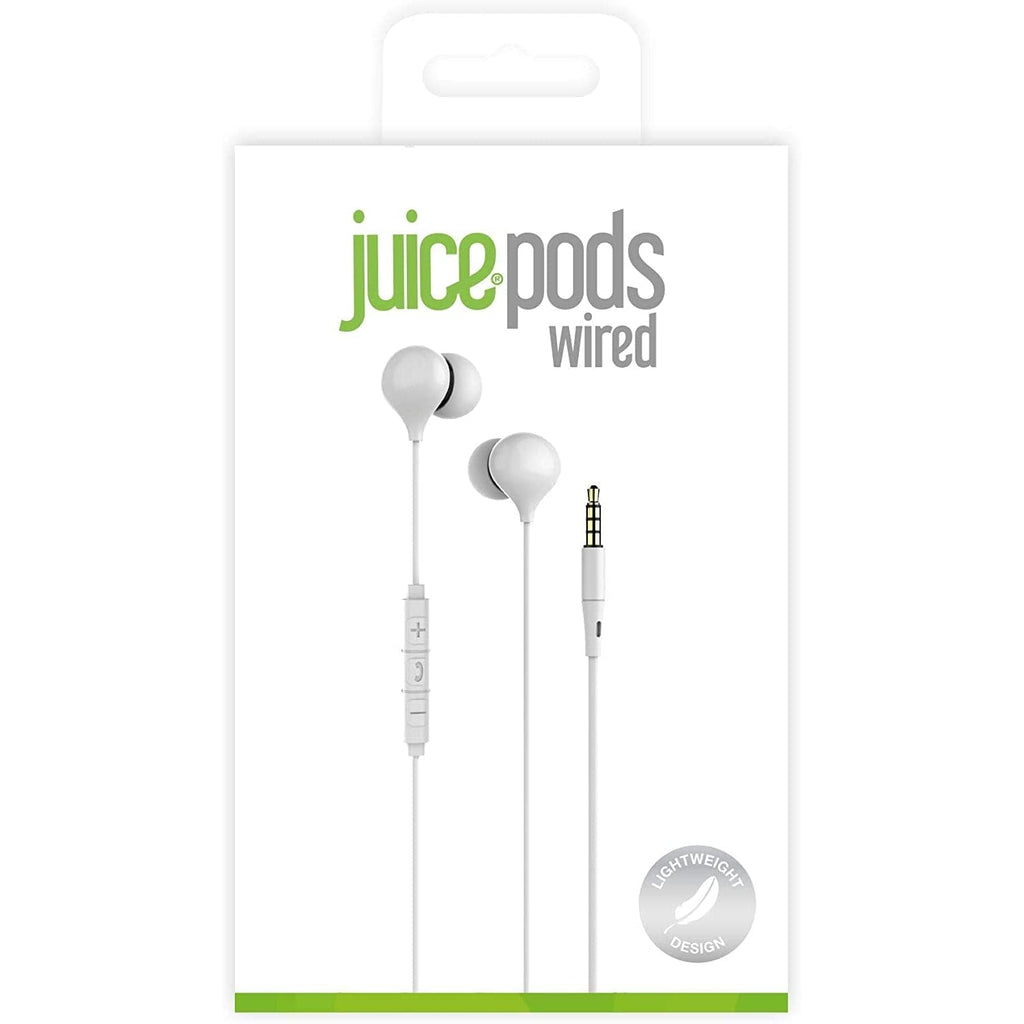 Golden Discs Accessories Juice®Pods Wired Earphones - White [Accessories]