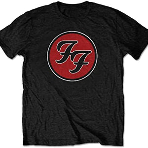 Golden Discs T-Shirts Foo Fighters FF Logo - Black - 2XL [T-Shirts]
