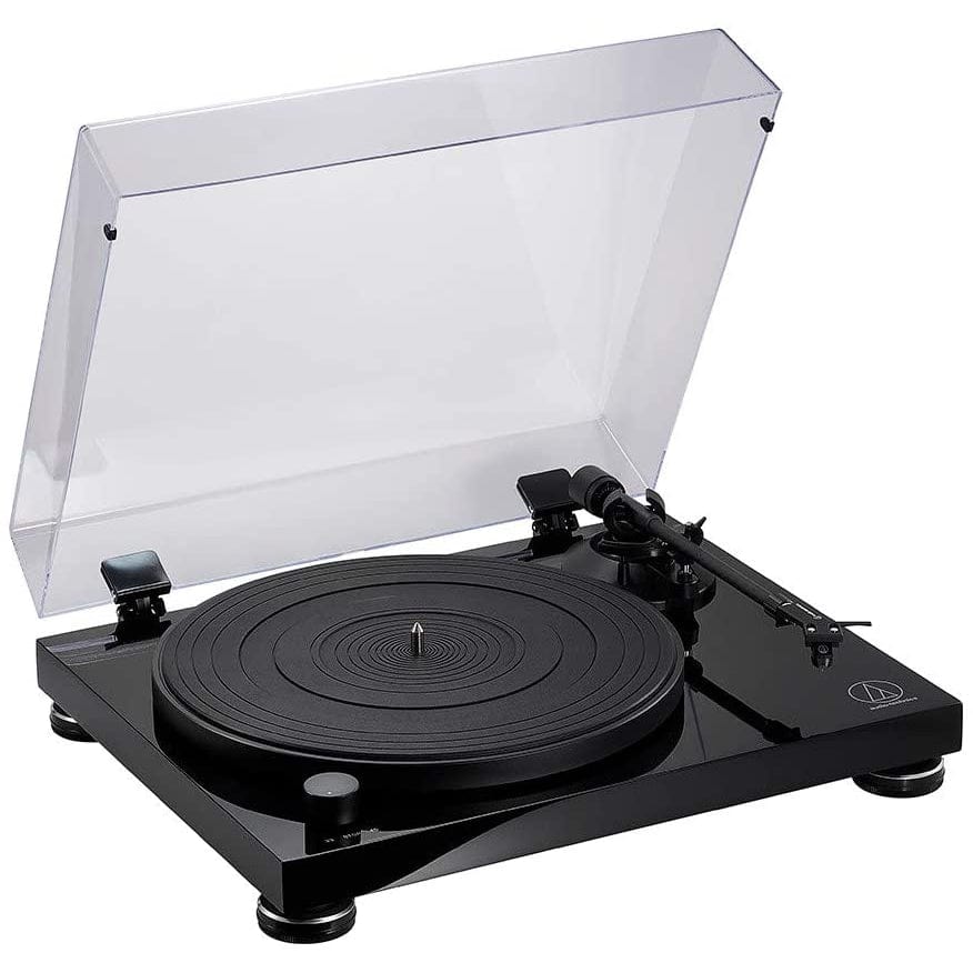 Golden Discs Tech & Turntables Audio-Technica AT-LPW50PB Belt Drive Turntable (Piano Black) [Tech & Turntables]