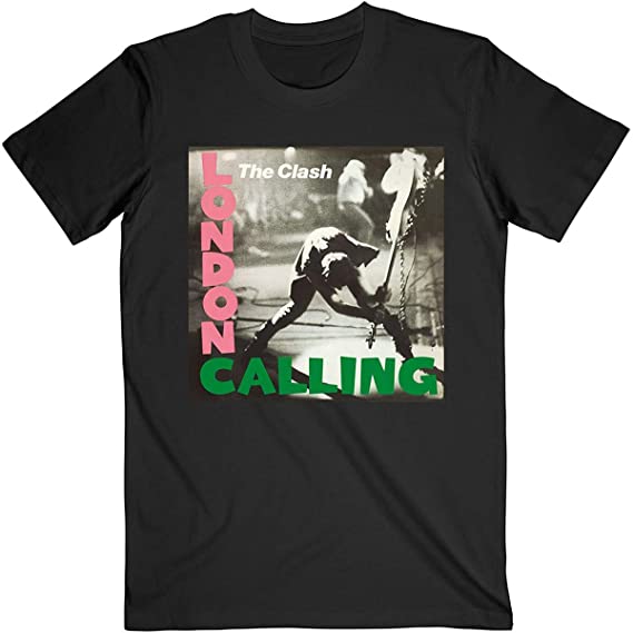 Golden Discs T-Shirts Clash London Calling - Black - Medium [T-Shirts]
