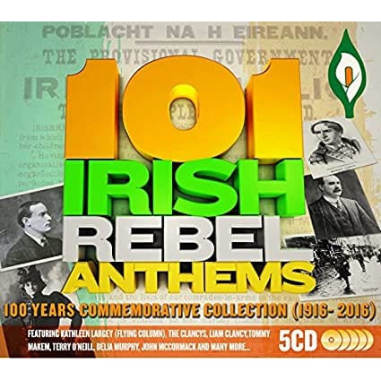 Golden Discs CD 101 Irish Rebel Anthems (100 Years Commemorative Collection) - Various Artists [CD]