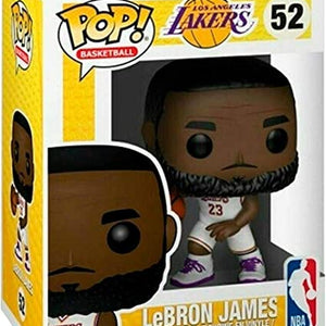 Golden Discs Toys FUNKO NBA: Lakers: Lebron James (White Uniform) [Toys]
