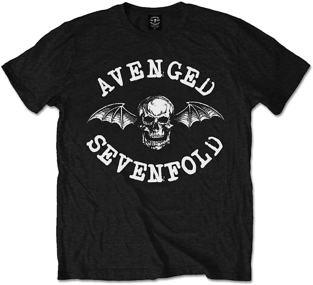Golden Discs T-Shirts Avenged Sevenfold: Classic Deathbat - Medium [T-Shirts]