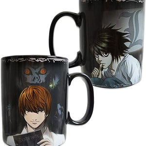 Golden Discs Mugs DEATH NOTE - Mug Heat Change - 460 ml - Kira & L [Mug]
