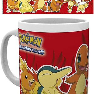 Golden Discs Mugs POKEMON 320 ML FIRE STARTERS [Mug]