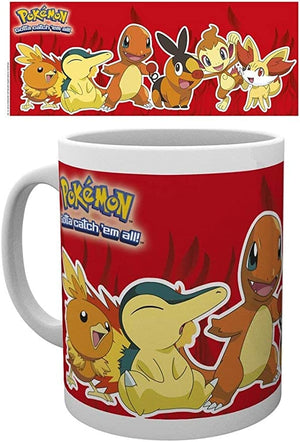Golden Discs Mugs POKEMON 320 ML FIRE STARTERS [Mug]