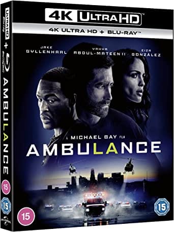 Golden Discs 4K Blu-Ray Ambulance - Michael Bay [4K UHD]