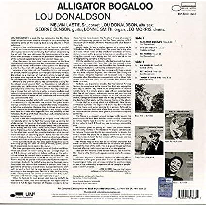 Golden Discs VINYL Alligator Bogaloo - Lou Donaldson [VINYL]