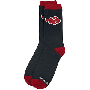 Golden Discs Socks NARUTO SHIPPUDEN SOCKS BLACK RED [Socks]