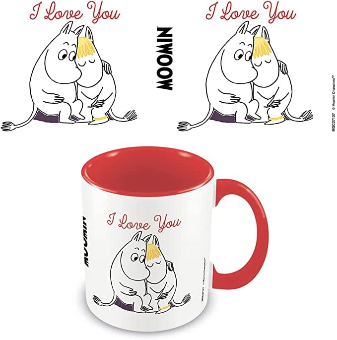 Golden Discs Mugs Moomin -  I Love You Design [Mugs]
