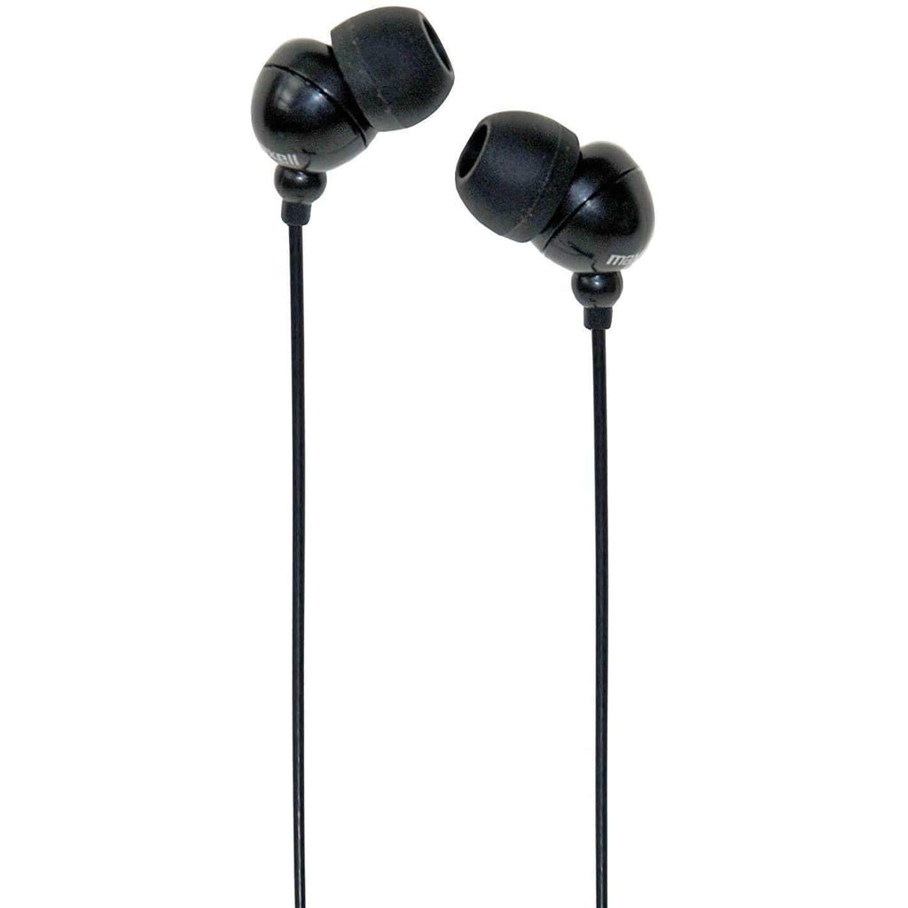 Golden Discs Accessories Maxell Plugz In-Ear Earphones Black [Accessories]