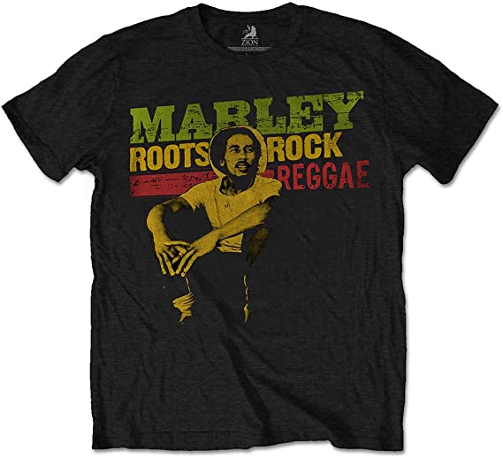 Golden Discs T-Shirts Bob Marley - Roots, Rock, Reggae - Large [T-Shirts]