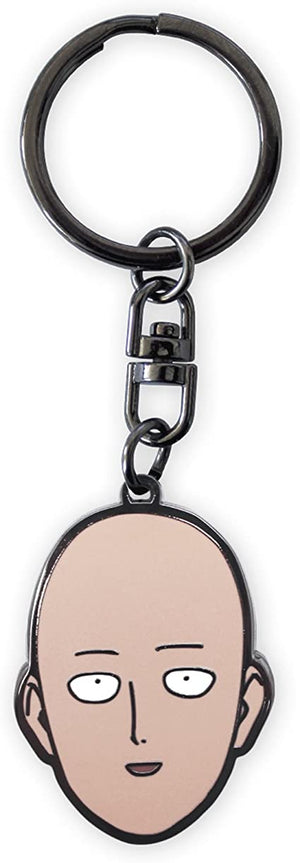 Golden Discs Keychain One Punch Man - Metal Saitama [Keychain]