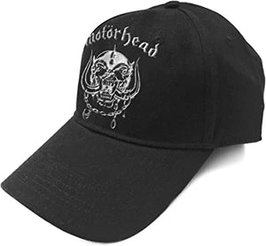 Golden Discs Posters & Merchandise MOTORHEAD SILVER WARPIG BLACK [Cap]